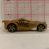 Orange Tiger Scorcher ©2009 Hot Wheels Diecast Car EB