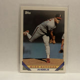 #104 Mike Butcher Los Angeles Angels 1993 Topps Baseball Card IS
