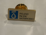 Inland Pacific Waterworks Logo Lapel Hat Pin BO