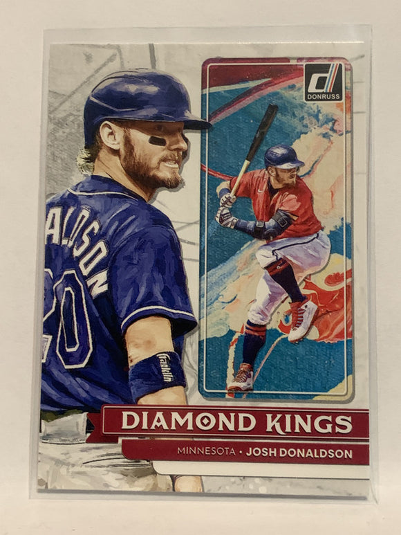 #10 Josh Donaldson Diamond Kings Minnesota Twins 2022 Donruss Baseball Card MLB