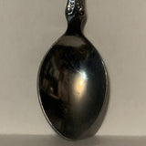 July Cornflower Flowers Collectable Souvenir Spoon DU