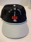 Black Big D Rentals BDR Oil Canada Snapback Ball Hat Cap