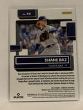 #66 Shane Baz Rated Rookie Blue Tampa Bay Rays 2022 Donruss Baseball Card MLB