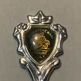 Prince Albert Sakatchewan Prairie Lily Collectable Souvenir Spoon DU