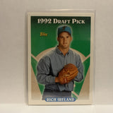 #767 Rich Ireland 1992 Draft Pick Florida Marlins 1993 Topps Baseball Card IS
