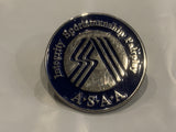 A.S.A.A. Intergrity Sportsmanship Fairplay Logo Lapel Hat Pin BO