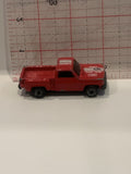 Red #9 Turbo Race Team Truck  Unbranded Toy Diecast Car