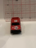 Red #9 Turbo Race Team Truck  Unbranded Toy Diecast Car