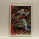 #534 Hideki Okajima Boston Red Sox 2010 Topps Baseball Card IS
