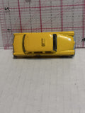 Yellow Taxi Checker Cab 1/62 2003  Matchbox Diecast Car