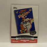 FC1989100th Anniversary Program Cover 1989 San Francisco Giants Oakland Athletics 2004 Topps Baseball Card IS