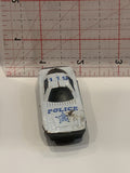 White Police Racer Unbranded Toy Diecast Car