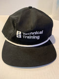 Black Pd Technical Training Stuck Pipe Prevention Strap Ball Hat Cap