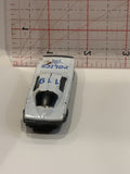 White Police Racer Unbranded Toy Diecast Car
