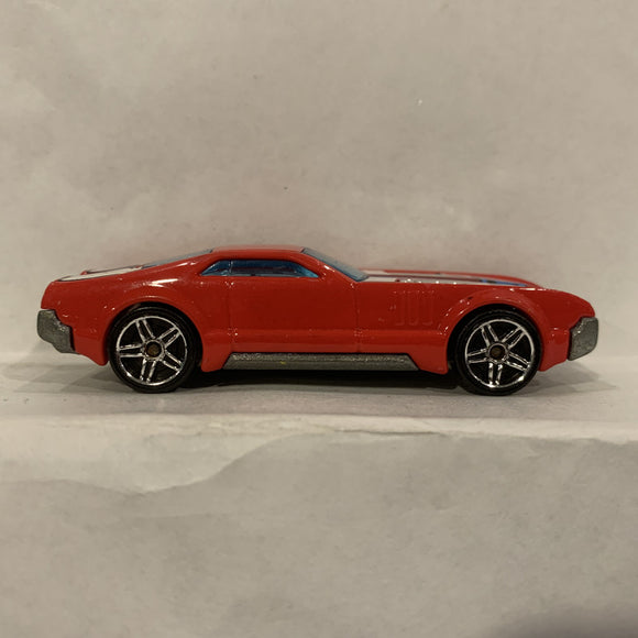 Red CCM Country Club Muscle Hot Wheels Diecast Car EC