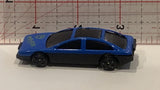 Blue Police Racer Unbranded Toy Diecast Car