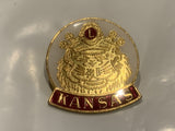 Kansas Lions Club Lapel Hat Pin EC