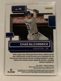 #70 Chas McCormick Rated Rookie Houston Astros 2022 Donruss Baseball Card MLB
