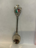 Italia Crest Emblem Italy Souvenir Spoon