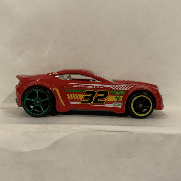 Red Torque Twister  Hot Wheels Diecast Car EC