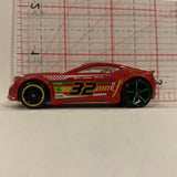 Red Torque Twister  Hot Wheels Diecast Car EC