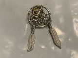Native Dream Catcher Lapel Hat Pin EC