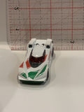 White Scoopa Di Puago 2009 Hot Wheels Toy Diecast Car