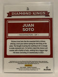 #20 Juan Soto Diamond Kings Washington Nationals 2022 Donruss Baseball Card MLB