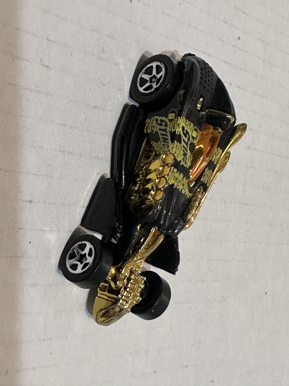 Black Sting Salt Flat Racer  Hot Wheels Diecast Car