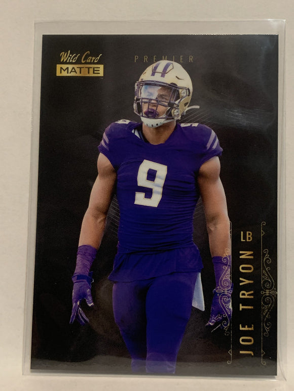 #MBC-32 Joe Tryon Rookie Washington 2021 Wild Card Matte Football Card NHL