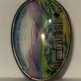 Banff Springs Hotel Banff Alberta Painted Collectable Souvenir Spoon DU