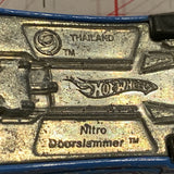 Blue Nitro Doorslammer Hot Wheels Diecast Car EC