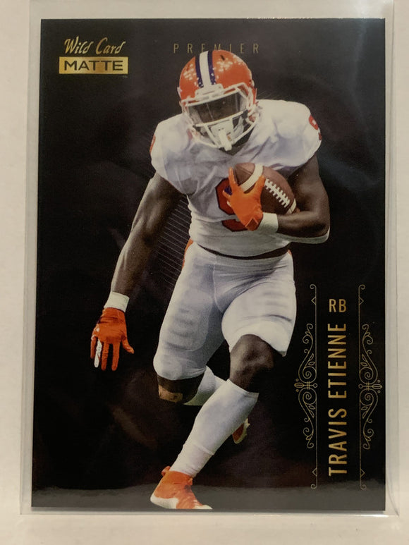 #MBC-10 Travis Etienne Rookie Clemson 2021 Wild Card Matte Football Card NHL