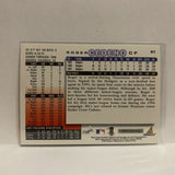 #87 Roger Cedeno  Los Angeles Dodgers 1997 Score Baseball Card IT