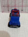 Blue Coast Rescue Jeep 1990 Hot Wheels Diecast Car