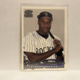 #81 Darryl Hamilton Colorado Rockies 1999 Pacific Paramount Baseball Card IT