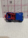 Blue Coast Rescue Jeep 1990 Hot Wheels Diecast Car