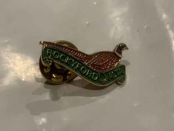 Rockyford Alta Pheasent Bird Alberta Lapel Hat Pin EC