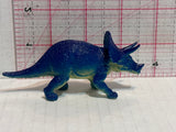 Blue Triceratops Dinosaur  Toy Dinosaur