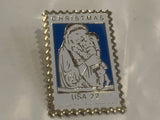 Christmas Stamp USA 22 Cents Lapel Hat Pin BP