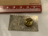 Christmas Stamp USA 22 Cents Lapel Hat Pin BP