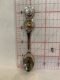 Utah Beehive Covered Wagon Souvenir Spoon
