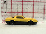 Yellow Flames Racer Unbranded Diecast Car