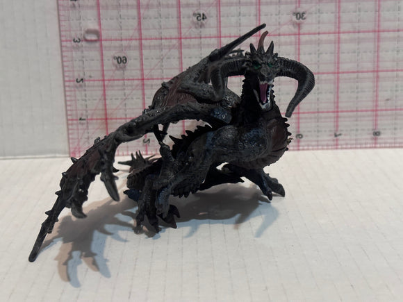 The Legendary Dark Gray Winged Dragon  Toy Dragon