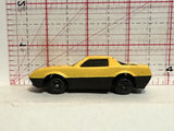 Yellow Flames Racer Unbranded Diecast Car
