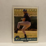 #90 Joey Hamilton 1992 Draft Pick flashback San Diego Padres 1992 Classic Games Baseball Card IT