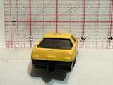 Yellow Flames Racer Unbranded Diecast Car