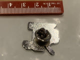 #1 Baseball Player Lapel Hat Pin EC