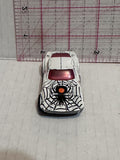 White The Widow Spider Corvette Grand Sport 1/58 1989  Matchbox Diecast Car