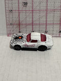 White The Widow Spider Corvette Grand Sport 1/58 1989  Matchbox Diecast Car